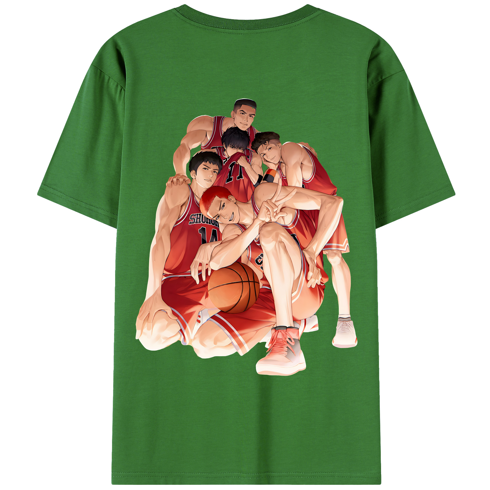 （画像用） SLAM DUNK／スラムダンク レディース半袖Tシャツ(バックプリント)